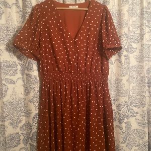 Madewell Smocked Waist Minidress